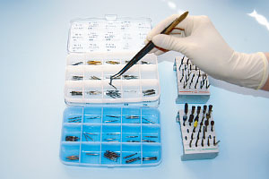 切削小器具の滅菌